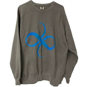Comfort‎ Colors Sweatshirt Crewneck Gray Men’s XL